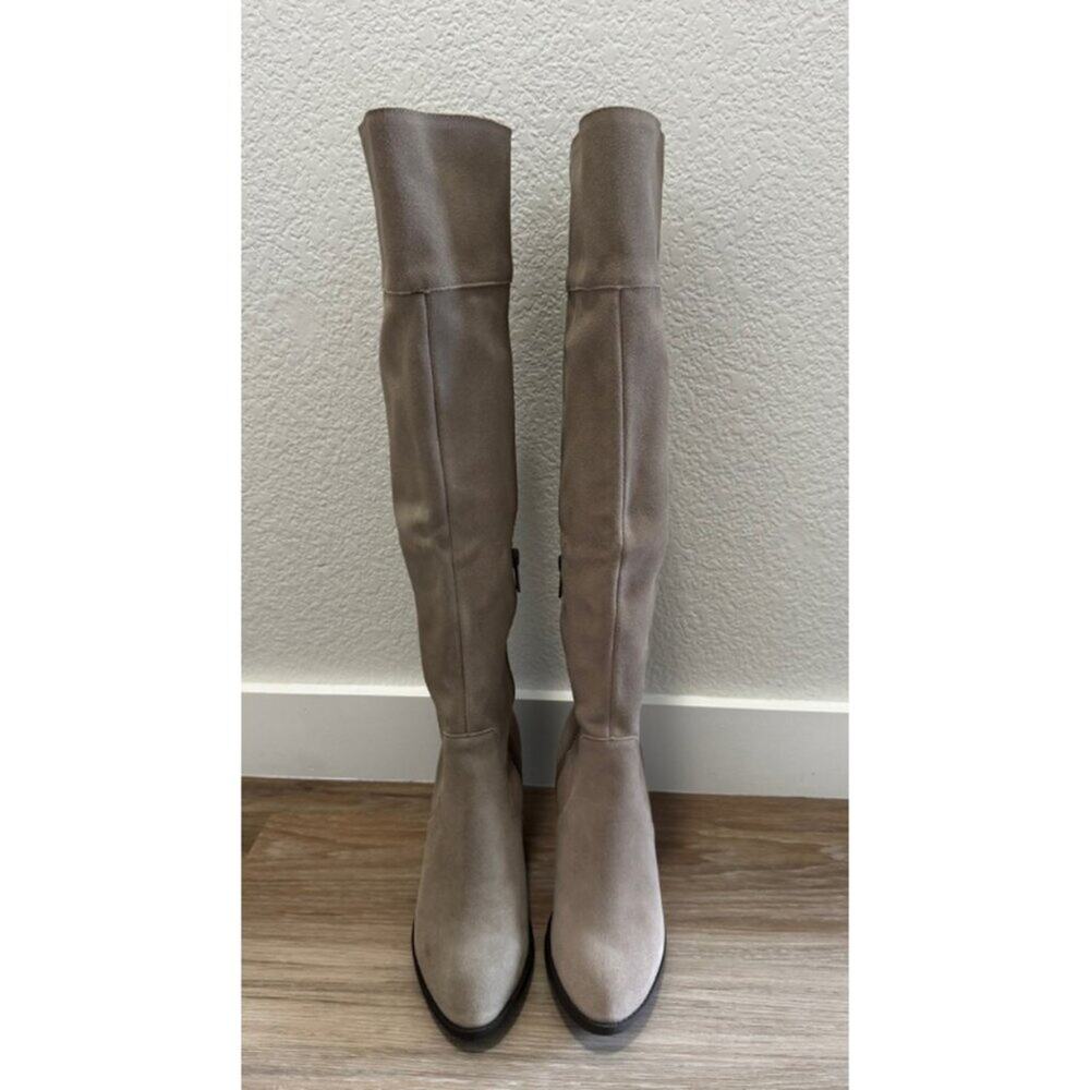 Kenneth Cole | NIB "Very Clear" Over The Knee Boots in Suede size 7 - Picture 4 of 13
